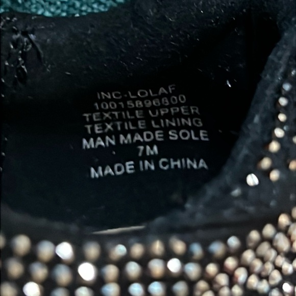 I.N.C Women's Lola Pewter Bling Sneakers - Picture 12 of 12